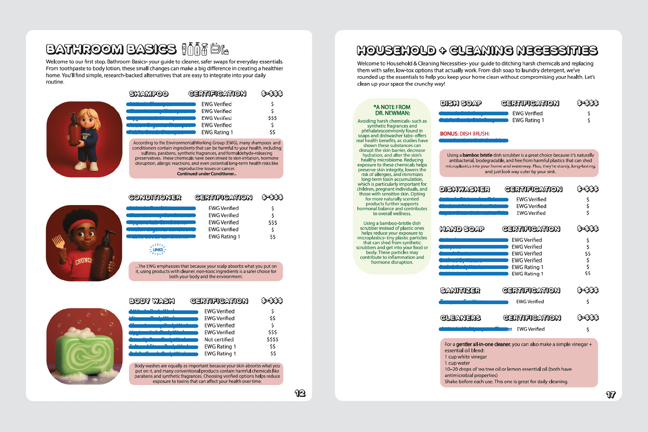 Crunchy Crash Course | E-Book | A beginners Guide to Living A Chemical Free Lifestyle