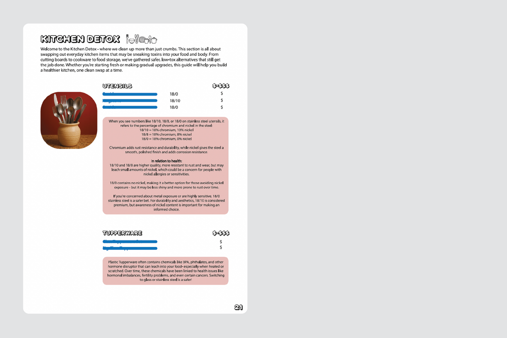 Crunchy Crash Course | E-Book | A beginners Guide to Living A Chemical Free Lifestyle